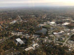 Aerial photo of Newaygo